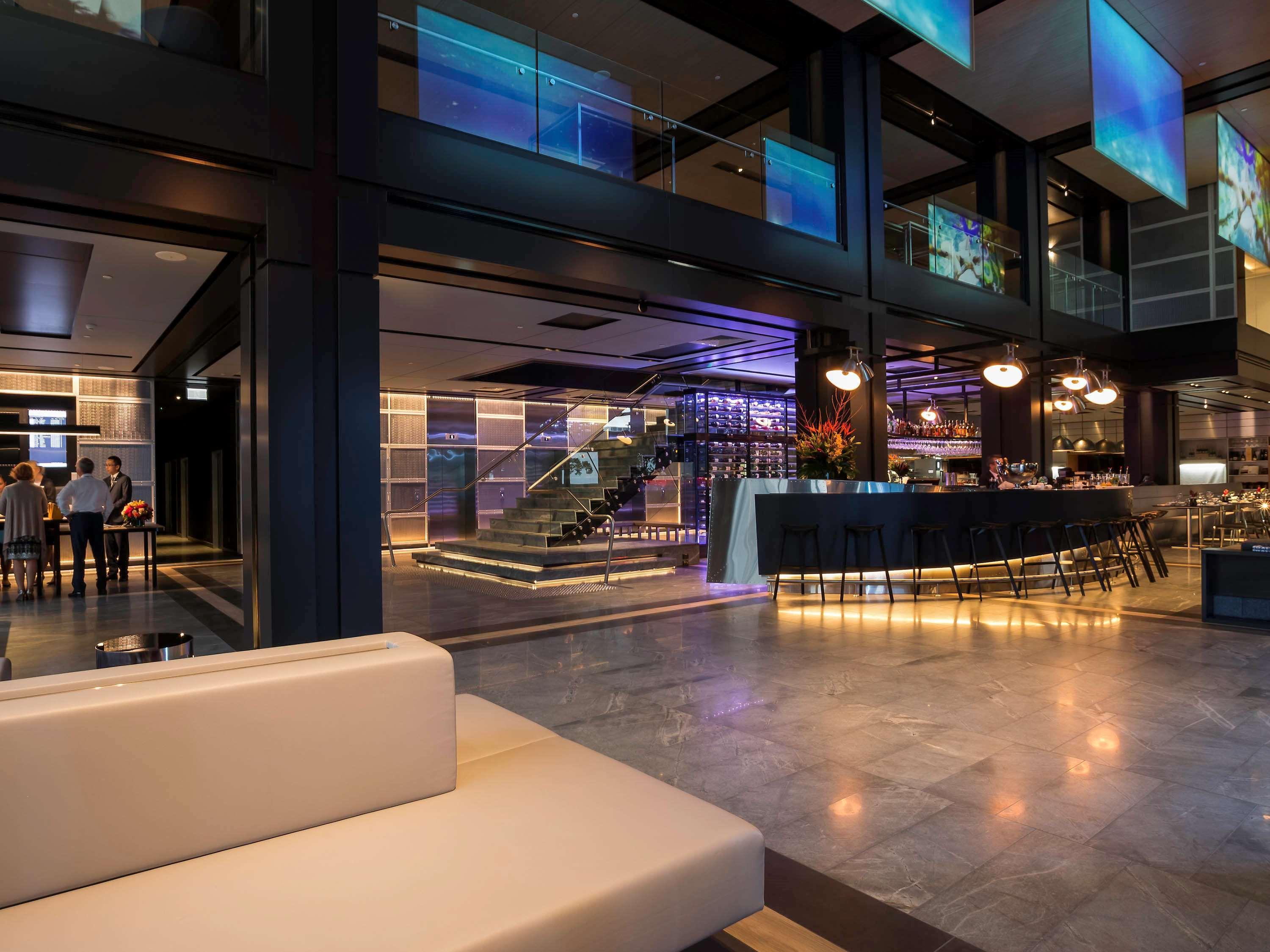 فندق مطار بولمان سيدني المظهر الخارجي الصورة The interior of the lounge